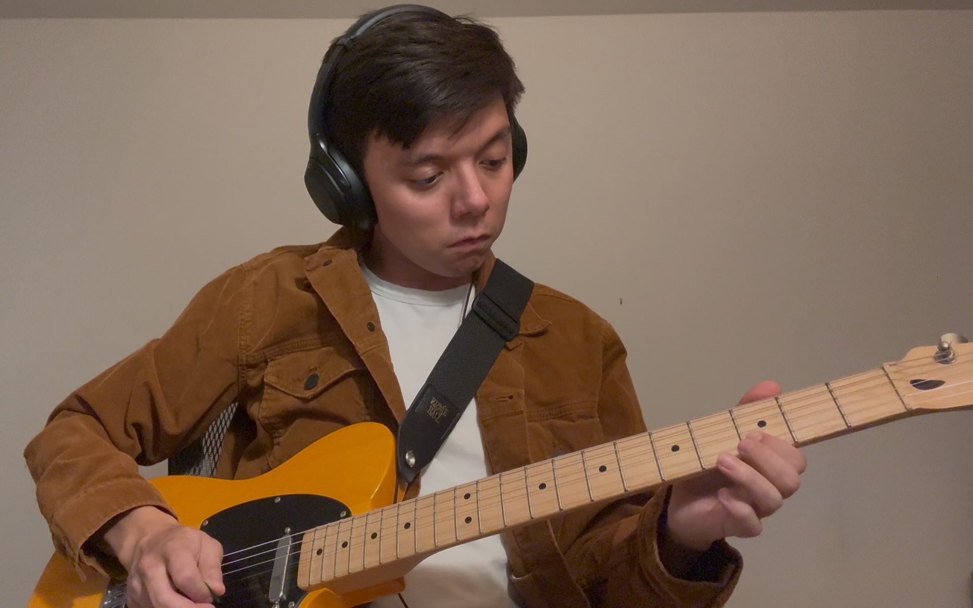 Najeem Playing Guitar